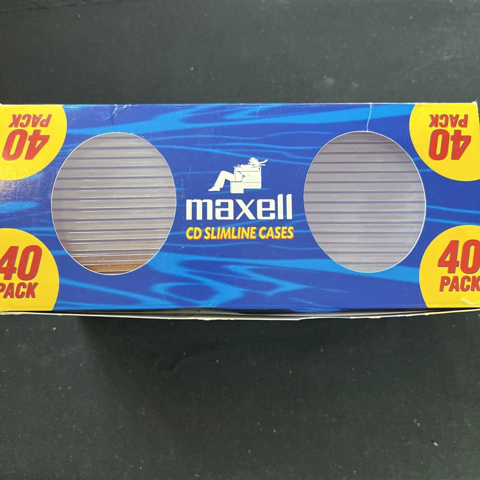 Estuches de colección NOB Maxwell Slimline Jewel, CD-365, *39 estuches caja abierta*, DVD, CD-ROM Foto 2 de 4