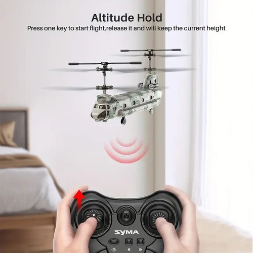 RC Q21 Military Transport Helicopter, USB Charging, LED Lights, USB Charging - Picture 6 of 8