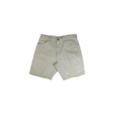 Vintage 1990's Wrangler White Denim Paint Shorts Made In USA