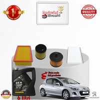 Inspektionskit Filter + ÖL Xpeugeot 308 2.0 HDI 103KW 140CV Von 2009->