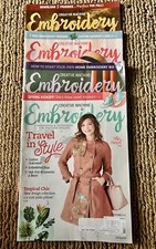 4 Creative Machine EMBROIDERY Magazines 2019/2000