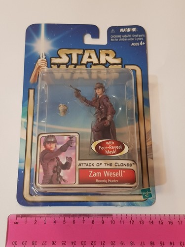 2002 Star Wars Attack of the Clones AOTC Zam Wesell Bounty Hunter #18 (#149) - Picture 16 of 24