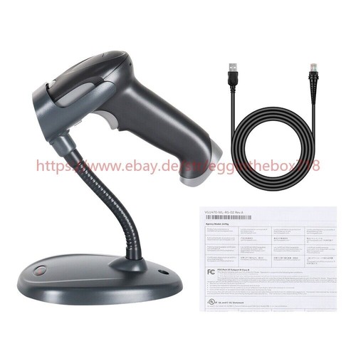 Honeywell 1470G 2D USB Handheld Barcode Scanner with Stand Kit 1470G2D-2USB-1-A - Bild 8 von 8
