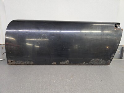 USED ORIGINAL GENUINE PORSCHE 914 DRIVERS LEFT DOOR BARE SHELL BLACK 1973-76