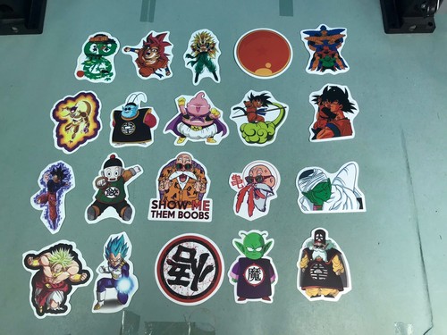 *15409 Stickers Stickers Lot Laptop Skate Van Smartphone Dragon Ball Goku Anime