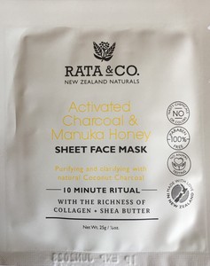 Download Rata Co Activated Charcoal Manuka Honey Face Masks Single Sheet Sale Only Ebay PSD Mockup Templates