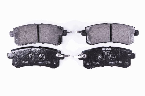 Hella 8DB 355 019-541 Bremsbelagsatz, Scheibenbremse-image
