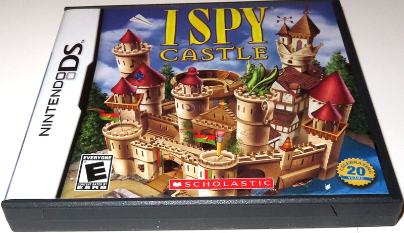 2011 I SPY CASTLE Nintendo DS Game AND Case AND Instructions TESTED