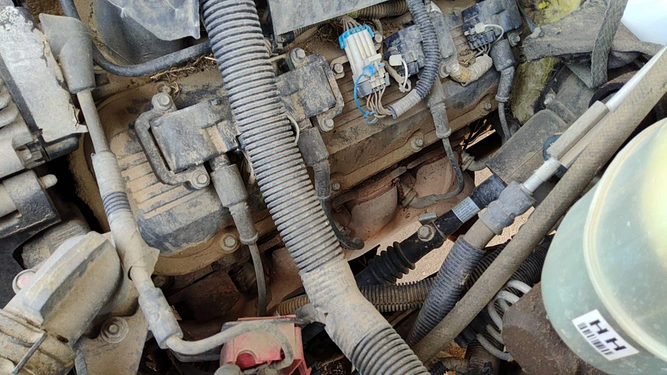 01-07 Silverado 2500 HD Driver Conjunto Colector de Escape Izquierdo Fabricante Original 8.1L 12557287 Foto 2 de 4