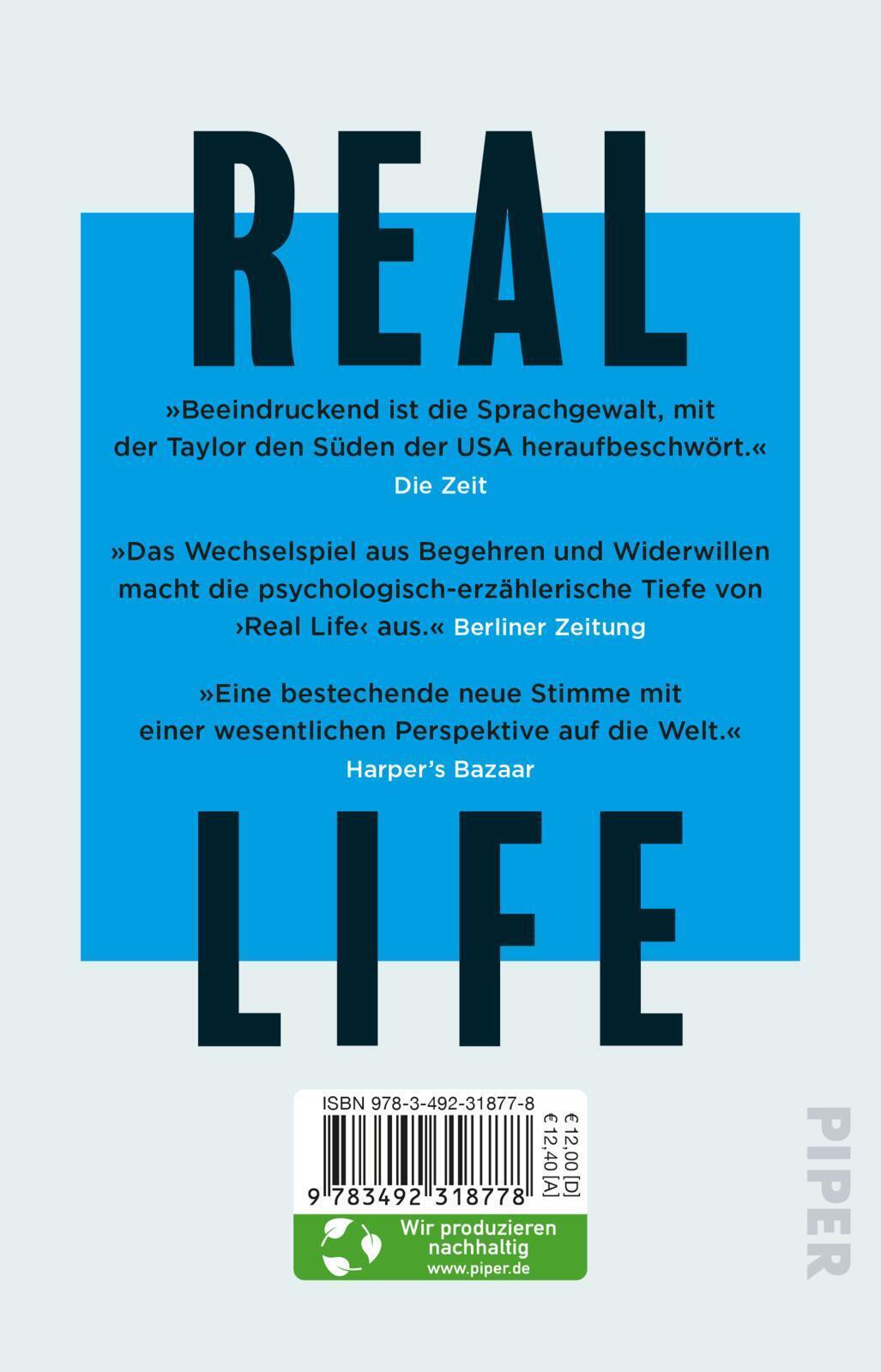 Thumbnail - Real Life | Roman Shortlist Des Booker Prize 2020 | Brandon Taylor |