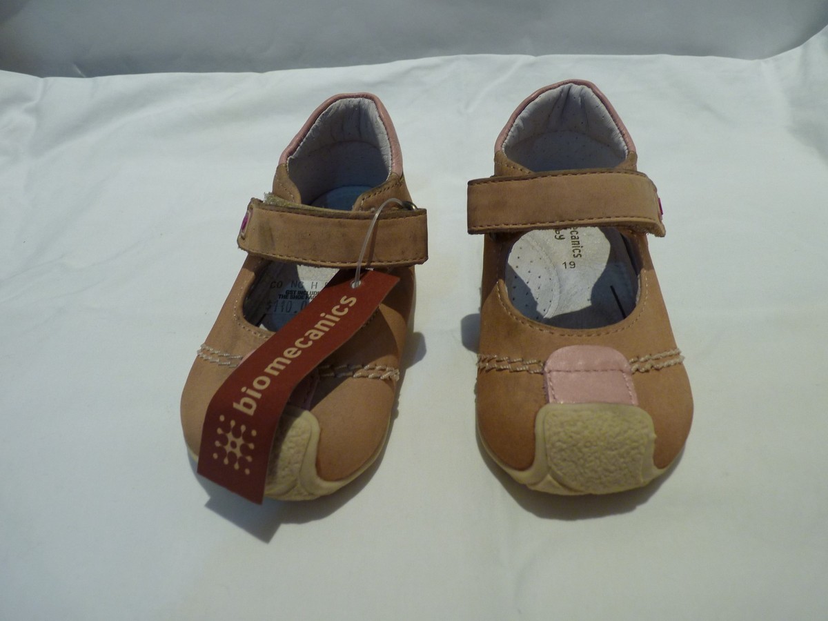GARVALIN BIOMECANICS BABY LEATHER SHOES NEW MADE IN SPAIN SIZE 19