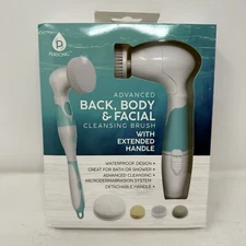 Pursonic Advanced Back, Body, & Facial Cleansing Brush w/ Extended Handle