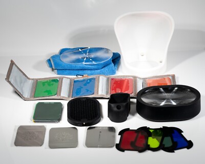 MagMod lot for flash - Gels, grid, magbeam, wallet, etc