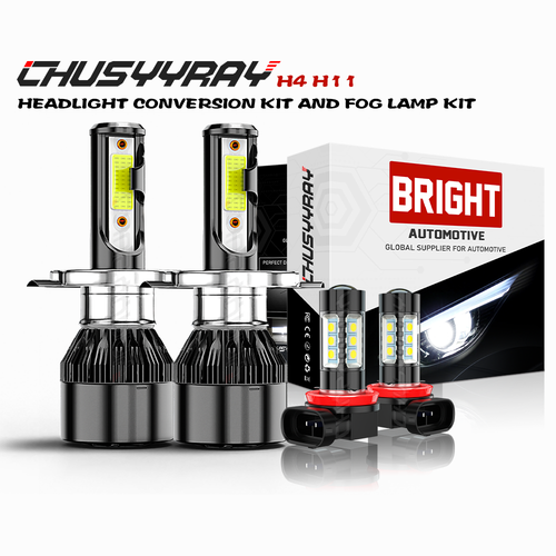 For Toyota Tundra 2014-2019 Combo LED Headlight High/Low Beam Fog Light 4X Bulbs - Bild 1 von 17