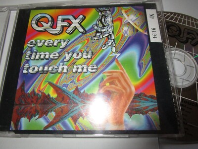 QFX   Every Time You Touch Me Epidemic Records EPICD006  CD, Numbered Single