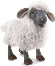 Folkmanis Bleating Sheep Hand Puppet Plush