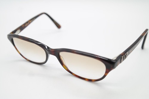 Vintage Elisabeth Arden EA 1139 Braun Gold Black Oval Glasses Frames - Picture 3 of 6