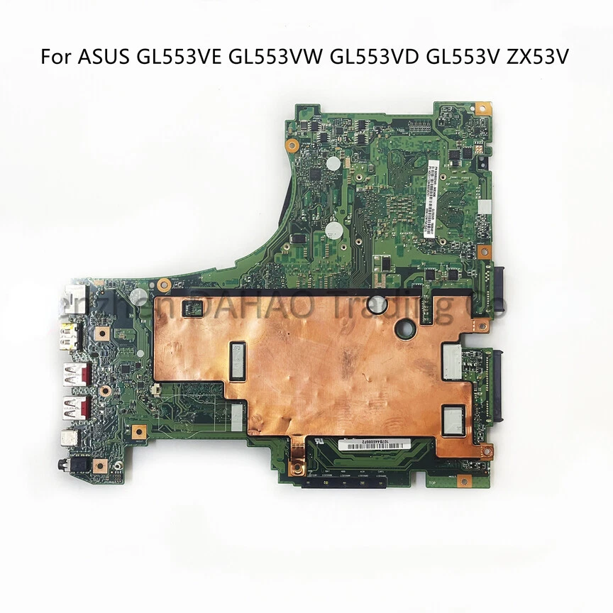 For Asus ROG GL553VE ZX53V Motherboard i5 7300HQ i7 7700HQ CPU