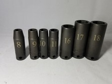 Cornwell Tools 3/8" Drive Extra Deep Metric Impact Socket Set STI2212LLMS