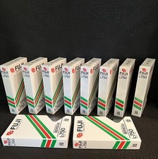 Fuji Betamax Beta L750 Blank Video Tapes Unused Lot of 10 8 New Sealed 2 Open