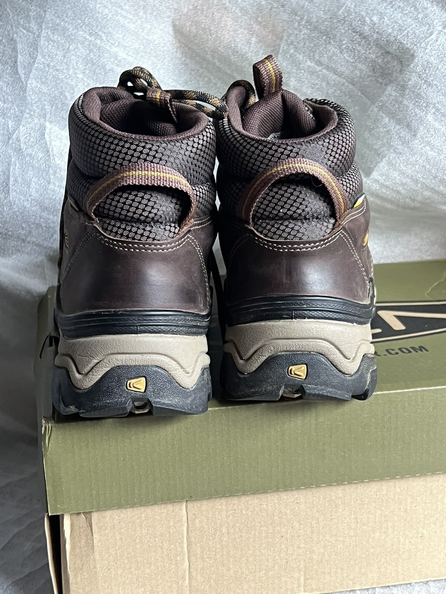 Keen Gypsum II Waterproof Brown Leather Lace Up Hiking Boots KEEN Outdoor Men main image 2