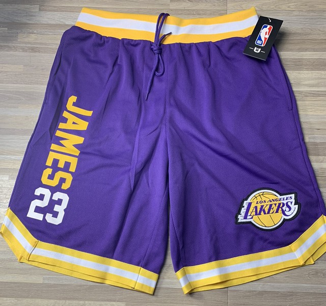 lakers shorts men