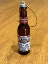 Anheuser-Busch Miniature 3-inch Budweiser Bottle Ornament 2009