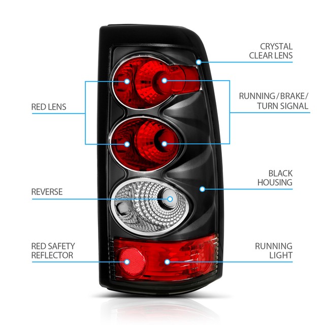 Spyder LED Tail Lights, Fits Chevy Silverado 1500/2500 0306 eBay