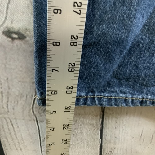 Calvin Klein Blue Jeans Mens Sz 38 Bootcut Dark Wash - Picture 11 of 11