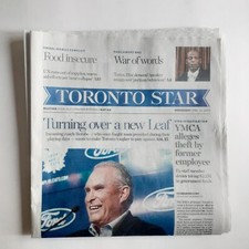May 22 2024 Toronto Star Craig Berube Christina Sinclair Neil Young Metz UN YMCA