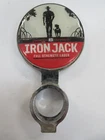 IRON JACK FULL STRENGTH LAGER ADVERTISING BEER TAP TOPPER