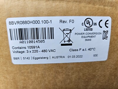 B&R 8BVR0880H000.100-1 NEU
