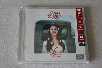 Lana Del Rey - Lust for Life CD EU Polish STICKERS New Sealed WORLDWIDE SHIPPING