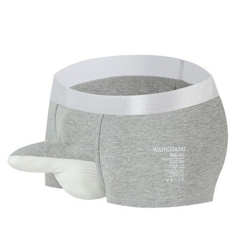 Sexy Hombres Ropa Interior Calzoncillos Boxer Malla de Algodón Transpirable Abultado Bolsa Bragas - Imagen 18 de 47