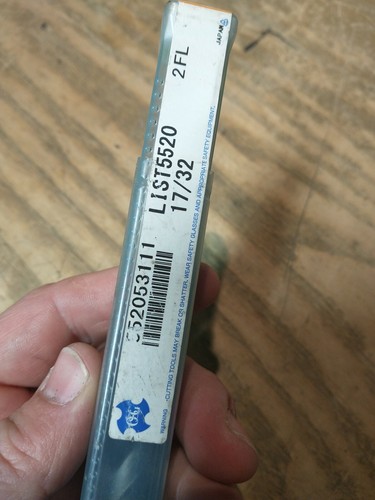 0,531" 17/32 OSG List 5520 liquido di raffreddamento in carburo solido tramite trapano 8,6" OAL GM113 - Foto 4 di 4