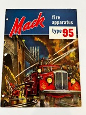 1948-49 Mack Type 95 Fire Apparatus Truck Brochure, Original