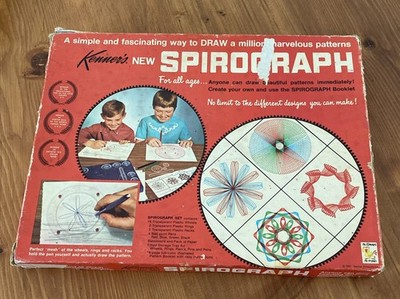 Vintage original 1967 Spirograph by Kenner #401 COMPLETE