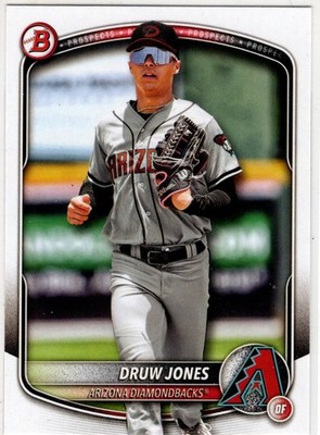 2025 Topps 1st Bowman Baseball Druw Jones No. BP-138 Arizona Diamondbacks