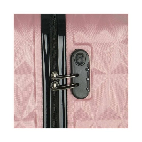 Hard Shell Suitcase 4 Wheel Travel PC+ABS Cabin Luggage Trolley Lightweight Case - Picture 2 of 7