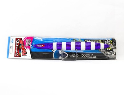 Jackall Metal Jig Anchovy Type 3 Flutter 250 Gramm Purple Stripe (0187)