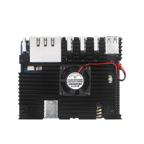 Aluminum Case With Cooling Fan Enclouse Heatsinks Kit For Orange Pi 5 Plus B - Afbeelding 10 van 12