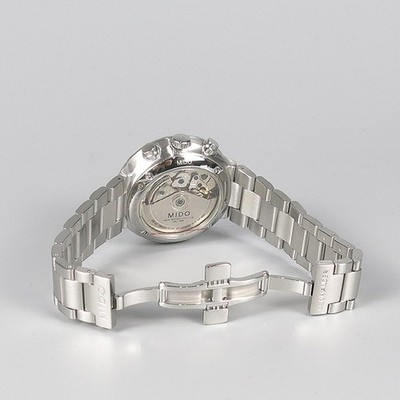 Midod Commander Chronograph Men's Watch with Silver Dial