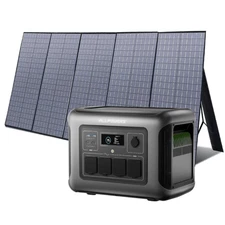 ALLPOWERS 1056Wh Portable Power Station Solar Generator + 400W Solar Panel Trip