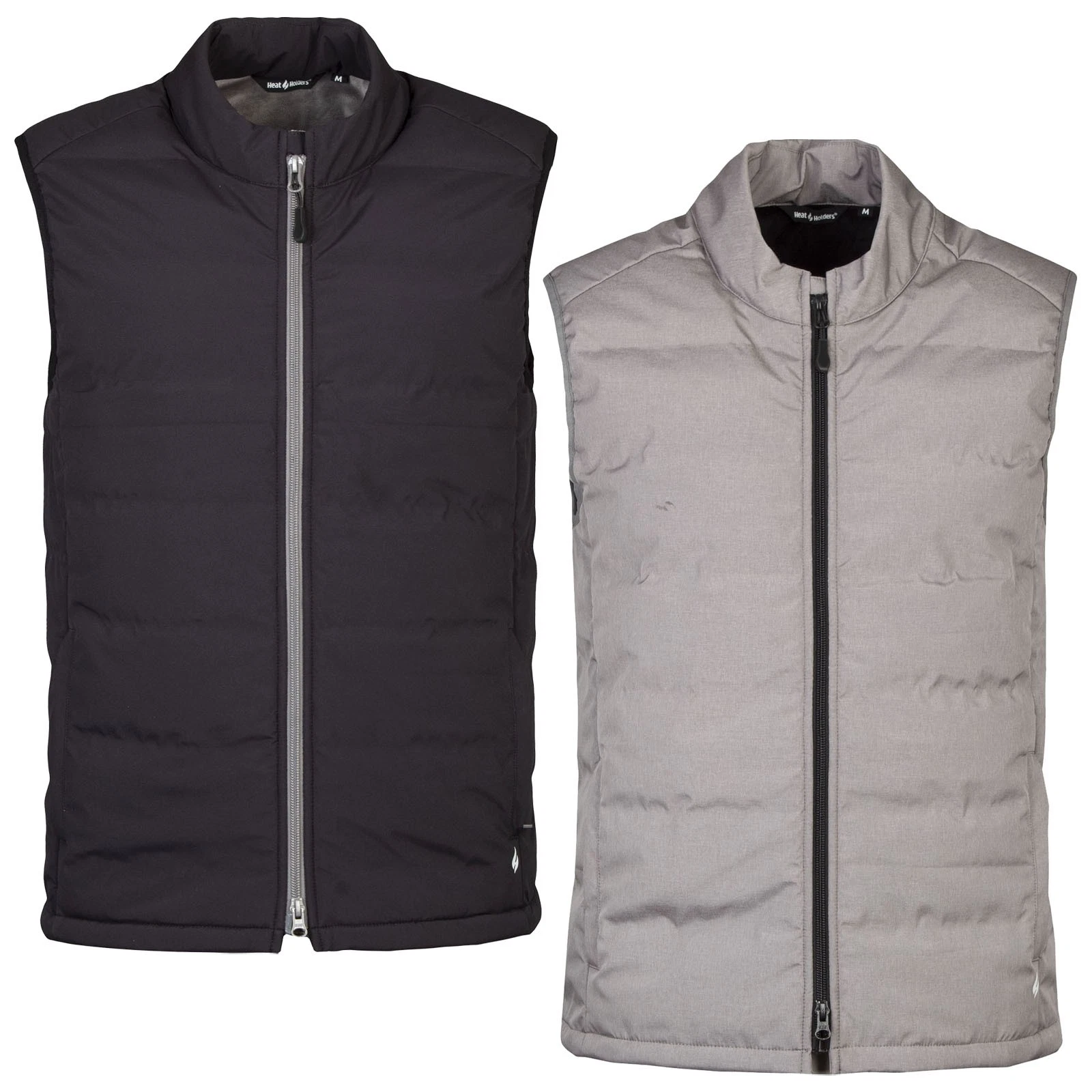 Men's Winter Insulated Gilet | Midweight Fleece-Lined Hybrid Vest Full Zip