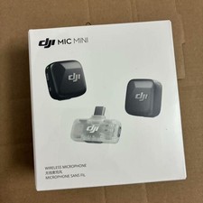 DJI Mic Mini Wireless Microphone 1 TX 1 RX Receiver for Mobile Phones