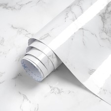 Dimoon 15.7''x78.7'' Marble Peel and Stick Wallpaper 78.7" x 15.7",