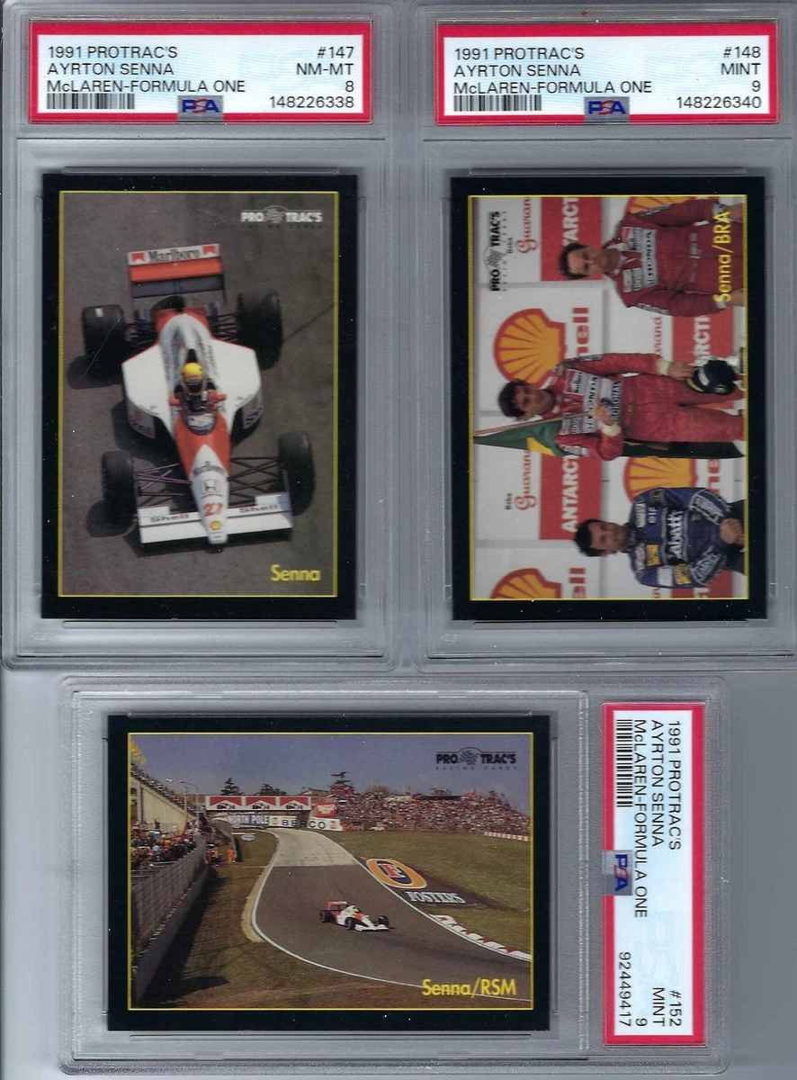 Formula 1 Auto Racing 1991 Season Sports Trading Cards