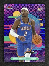 2025-26 Topps Finest Shai Gilgeous-Alexander #160 Uncommon Purple X-Fractor /99