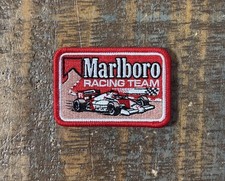 MARLBORO RACING TEAM Formula One F1 Race Logo Embroidered Iron-On Patch 3x2