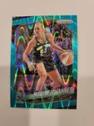 2025 Panini Prizm WNBA Basketball Teal Seismic Marine Johannes #90